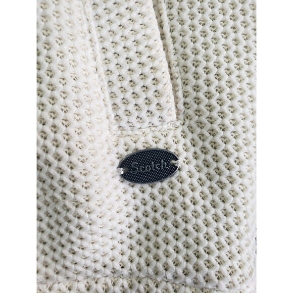 Scotch & Soda Black and White Bomber Jacket - Picture 8 of 14